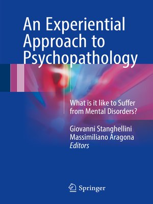 cover image of An Experiential Approach to Psychopathology